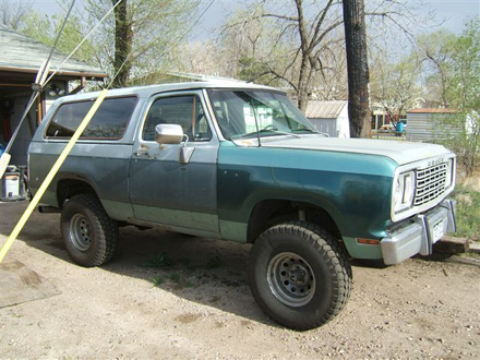 1979 Dodge Ramcharger 4x4 By John Mills image 1.