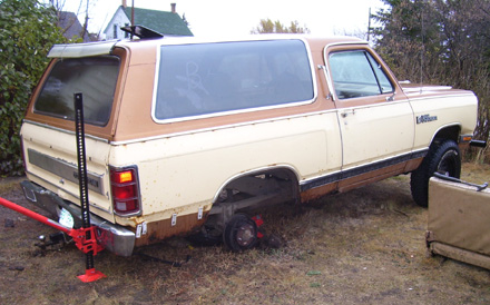 1985 Dodge Ramcharger 4x4 By Tim Seldon image 3.